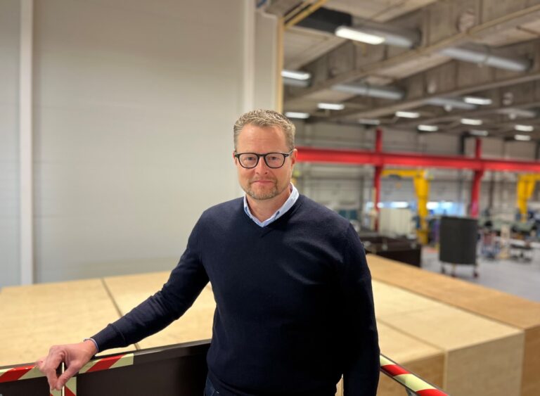 Foto på Michael Olsson VD Aston Harald Mekaniska Verkstad