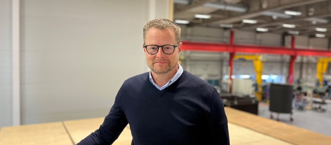 Foto på Michael Olsson VD Aston Harald Mekaniska Verkstad